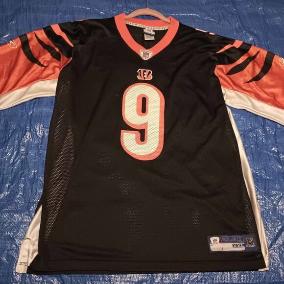 Reebok Carson Palmer #9 Bengals Jersey On Field Excellent Condition 2XL - Picture 2 of 8